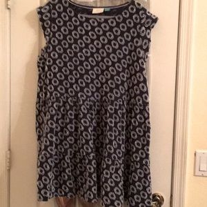 Comfy plus size mini dress by Anthropology! Wear alone or with leggings.